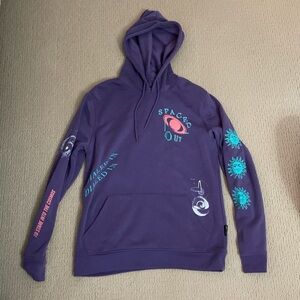 Purple hoodie